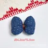 Dibujos Animados Mezclilla Algodón Relleno Lazo Gatito Accesorios para el Cabello Pasadores Ropa para Niños Accesorios Nudos de Almohada Accesorios para Zapatos y Calcetines