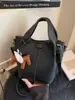 Bolso de Mano de Gran Capacidad de Moda y Sencillo, Bolso Cubo con Textura Elegante, Bolso Pequeño para Mujer, Bolso de Hombro y Cruzado de Moda Nuevo 2025