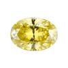 Huagang Gem Amarillo Limón Diamante Mosan Diamante Desnudo Anillos Ovalados Forma de Huevo Moissanita Piedra Desnuda Piedra Principal Venta al por Mayor