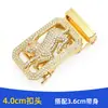 En Stock 3.5/cm 4.0cm Hebilla de Cinturón Casual para Hombre Hebilla de Aleación para Cintura Material Accesorios Fábrica Venta al por Mayor