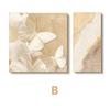 Sofá de Sala de Estar Estilo Cream Parede de Fundo Pintura Decorativa Estilo Silencioso Entrada Pintura de Parede Textura de Borboleta Pintura de Chão