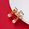2026 Nuevo Aleación Goteo de Aceite Estilo Antiguo Año Nuevo Arena Oro Colgante Pulsera Cadena de Extensión Chapada en Oro Accesorios de Joyería DIY