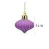 Nuevo producto transfronterizo: Bolas de Navidad aterciopeladas, bolas decorativas para árbol de Navidad, bolas colgantes, bolas de colores para las fiestas navideñas, bolas aterciopeladas sueltas