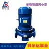 Bomba de Água Série Isg Bomba Centrífuga Booster de Tubulação Bomba Booster de Circulação de Água Quente Bomba de Água Centrífuga de Tubulação de Estágio Único de Sucção Única
