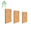 Juego de tablas de cortar personalizadas Nanzhu para cocina, restaurante, fregadero de doble cara, tabla de cortar de bambú, juego de tres piezas