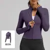 Novedad de Otoño para Mujer, Ropa de Yoga Ajustada Adelgazante de Manga Larga para Uso en Exteriores, Chaqueta Deportiva para Correr, Fitness, Yoga