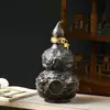 Botella Vacía Bendición de los Cinco Dragones Cerámica de Jingdezhen Botella de Vino Frasco Sellado Decorativo Calabaza Creativa Paquete de 2.5 kg Estilo Simple