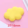 Accesorios de Resina Pegamento Blanco Funda para Teléfono Móvil Nube Accesorios DIY Nube Ángel DIY Imán para Refrigerador Accesorios de Nube Blanca
