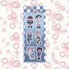 Corea del Sur Lindo Dulce Genial Personaje Chica Mala Pegatina Estilo Coreano Extremadamente Fans Tarjeta Goo Diario Personal Decoración Diy Pegatina Ins