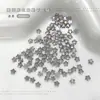 Nuevos y Modernos Rhinestones de Mono Estrella de Colores Brillantes Estrella de Cinco Puntas de Fondo Plano Decoraciones de Arte de Uñas de Vidrio K9 Venta al Por Mayor