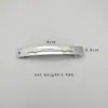 Pinza de Primavera Coreana de 8 cm Pinza para el Cabello de Dos Piezas Pinza Inferior Femenina Lazo Hecho a Mano Accesorios para el Cabello DIY Joyería Accesorios para el Peinado