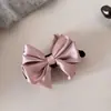 Presilha de banana multicolorida de alta qualidade estilo coreano para mulheres, presilha de cabelo estilo princesa para prender o cabelo na parte de trás da cabeça