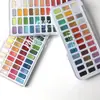 Pintura Artística Juego de Pinturas de Acuarela Sólida para Niños Juego de Pinturas de Acuarela Sólida Perlada de 36/48/72 Colores