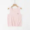 Chaleco infantil camiseta sin mangas de modal para niños y niñas bebé manga corta ropa infantil verano