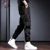 Calça de Trabalho da Marca Americana Retro Tendência para Homens Primavera e Outono 2025 Slim Fit Patchwork Calça Jogger Color Blocking Calças de Trabalho Duráveis