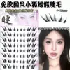 Pestañas Postizas Sin Pegamento, Estilo Zorro Segmentadas Artificiales Naturales Genio Fotogénicas Gruesas Estilo Cómic Chino Niña Zorro Pequeña Estilo Nuevo