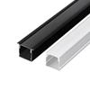 Kit de Alumínio para Carcaça de Fita de LED de Luz Dura Iluminação Linear Sulco em U 2cm de Largura Fita de LED Oculta Holofote Externo