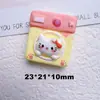 Gatinho de Desenho Animado Artigos de Uso Diário Grampo de Cabelo DIY Faixa de Cabeça Buraco Flor para Sapato Capa de Celular Unha de Parede Criativa Acessórios de Resina Lote