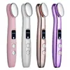 Massageador de Olhos Recarregável de Novo Modelo Transfronteiriço, Dispositivo de Infusão de Nutrientes, Dispositivo de Limpeza Facial, Dispositivo de Beleza, Dispositivo de Rejuvenescimento da Pele com Íons Negativos