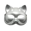 Tendencia Nacional Máscara Estilo Gato Medio Rostro Maquillaje Facial para Niños y Niñas Suministros para Fiesta Baile Actuación Accesorios Venta al por Mayor en Existencia