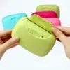 Caixa de Sabonete Artesanal Criativa para Viagem Impermeável à Prova de Vazamento com Tampa e Trava Caixa de Armazenamento Fácil de Transportar