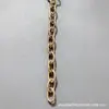Cadena de Repuesto para Accesorios de Decoración de Bolsos Cruzados, Cadena para Bolsos Llavero DIY Cadena Retorcida, Accesorios Metálicos para Ropa