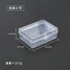 Caja de almacenamiento de plástico transparente al por mayor de fábrica, caja pequeña portátil para coser, caja de costura, caja de almacenamiento de joyas a prueba de polvo