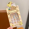 Pegatinas para Uñas Kuromi Dibujos Animados Exquisitas Pegatinas para Uñas Dulces y Lindas No Tóxicas e Inodoras Removibles para Niños Uñas Portátiles