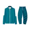 Sudadera Deportiva Infantil de Otoño con Cuello Alto y Cremallera (Nuevo Número Digital) Ropa Infantil Azul + Estampado X-O