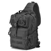 Bolsa de sela para exterior à prova d'água tecido Oxford camuflagem bolsa mensageiro para fotografia bolsa de ombro tática bolsa de peito extra grande