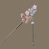 Horquilla de flor de mariposa para mujer, horquilla de estilo chino de alta gama, accesorios para el cabello, accesorios Hanfu, joyería antigua