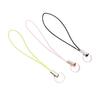 Accesorios de joyería hechos a mano DIY doble anillo cuerda para colgar para teléfono móvil cuerda para colgar Muñeca Muñeca colgante cuerda de color cordón al por mayor