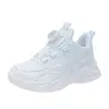 Zapatillas Deportivas para Niños 2026 para Niños de Cuero Impermeables Hebilla Giratoria Diseño de Malla Zapatillas Deportivas de Moda para Niños Pequeños