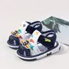 Nuevas Sandalias de Dibujos Animados de Avión para Primavera/Verano Transpirables Antideslizantes Zapatos para Bebé 5144