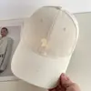 Gorra de Béisbol Estilo Coreano con Etiqueta para Hombres, Gorra Suave con Visera para el Sol Lindísima de Verano 2026 para Mujeres, Sombrero para el Sol para Exteriores que Adelgaza el Rostro