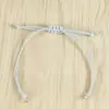 Pulsera semiacabada DIY y cordón de nudo tejido a mano con cuentas y cierre de seguridad, cordón rojo para el año del zodiaco, en stock