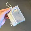 Nuevo cordón de teléfono colorido, charm para bolso, caja de sobre rojo, accesorio para teléfono, llavero, bolsa versátil para auriculares, colgante de bolso pequeño