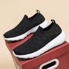 Novo cross-border plus size voando amantes de tecelagem casual sneaker luz direta da fábrica preguiçoso um pedal