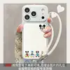 Design fofo de desenho animado do Mickey, adequado para capa de celular Apple 17, iPhone 18 PM novo estilo feminino, 16 silicone, 15 com cordão, 14 capa externa