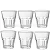 Copa de vino blanca vaso pequeño de agua vaso octogonal copa alta blanca vaso pequeño de vino Universal