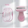 Faca de barbear especial feminina remoção de pelos das axilas corpo perna axila partes íntimas instrumento de privacidade aparador de pelos pubianos