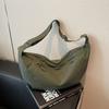 Bolsa de Ombro Simples Transfronteiriça tipo Dumpling para Mulheres, Verão 2026, Bolsa Transversal Leve para Estudantes Universitários, Bolsa de Mão para o Dia a Dia, Bolsa de Viagem