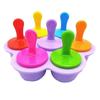 Molde de Picolé Sorvete Sorvete para Uso Doméstico de Verão Resistente a Altas e Baixas Temperaturas Palito de Queijo Suplemento para Bebê Molde de Silicone DIY