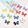 Liga jóias acessórios cristal borboleta celular caso beleza DIY material celular caso diamante pegajoso acessórios para cabelo material atacado