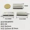 Hebilla DIY Hecha a Mano de Aleación de Zinc para Cordón Plano de Cuero, Hebilla Magnética, Hebilla Plana, Hebilla para Cordón, Hebilla Magnética, Hebilla para Cordón de Cuero, Accesorios para Pulseras