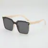 Versión Coreana de las Nuevas Gafas de Sol Cuadradas Simples y de Lujo Ligero, de Alta Gama, a la Moda, con Protección UV para Salidas a la Playa