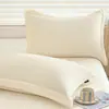 Par de Fronhas de Leite Fleece Espesso de Inverno 40x60 Fronha de Fleece Coral Tamanho Grande 50x80 Revestimento para Almofada