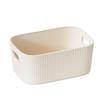 Caja de Almacenamiento de Escritorio Pequeña para Artículos Varios, Bocadillos, Cosméticos, Juguetes, Caja Rectangular de Plástico para Mesa, Cesta de Almacenamiento