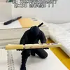 Nuevo Portalápices Ninja Impreso en 3D Decoración de Escritorio Adorno, Soporte de Almacenamiento de Papelería de Estilo Genial Creativo Personalizado Adorno