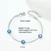 Pulsera Transfronteriza Ojo de Demonio Cruzado Europeo Americano de Oriente Medio Acero Inoxidable Moda Ojo de Aceite Goteante Joyería Personalizada Unisex
